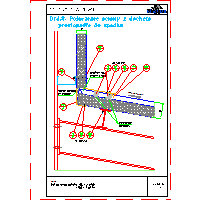 Kingspan - System ścienny KS1150TF - D14.2.Połączenie ściany z dachem prostopadle do spadku dwg