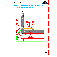 Kingspan - System ścienny KS1150TF - D15.1.Połączenie ściany z dachem równolegle do spadku dwg