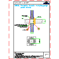 Kingspan - Wall System KS1150TF - D22.3.Przejście duct through the wall dwg