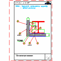 Kingspan - System ścienny KS1150TF - D28.1.Narożnik zewnętrzny wypukły - układ poziomy dwg