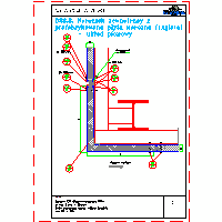 Kingspan - System ścienny KS1150TF - D28.8.Narożnik zewnętrzny z prefabrykowaną płytą narożną (1xgiętą) - układ pionowy dwg