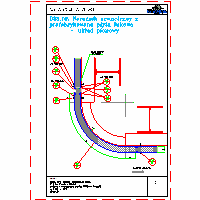 Kingspan - System ścienny KS1150TF - D28.10.Narożnik zewnętrzny z prefabrykowaną płytą łukową - układ pionowy dwg