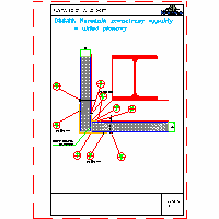 Kingspan - System ścienny KS1150TF - D28.29.Narożnik zewnętrzny wypukły - układ pionowy dwg