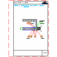 Kingspan - System ścienny KS1150TF - D33.11.Okno PCV zlicowane z płytą - słupek dwg