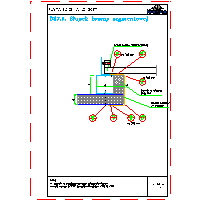 Kingspan - System ścienny KS1150TF - D37.1.Słupek bramy segmentowej dwg