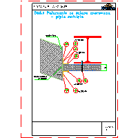 Kingspan - System ścienny KS1150TF - D38.1 Połączenie ze ścianą murowaną - płyta cofnięta dwg