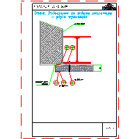 Kingspan - Wall System KS1150TF - D38.3.Połączenie and brick wall - disc ejected dwg