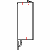 Buderus - POMPA CIEPŁA Logavent HRV2-140, wersja naścienna,  HRV2-140  - lewo dwg