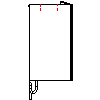 Buderus - POMPA CIEPŁA Logavent HRV2-230, wersja naścienna, HRV2-230 - lewo dwg