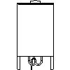 Buderus - HEAT PUMP Logavent HRV2-350, wall-mounted version, HRV2-350 - Back dwg