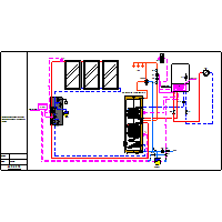 Junkers - Solar systems - ZSC_ISM1_1 zasobnik_biwalentny_1 x x x c.o._1 c.w.u._2011_12 dwg