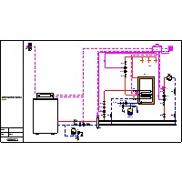 Junkers - Boiler standing Suprapur KBR - KBR_FW500_HW_1 c.o._1 x x c.wu._2011_12 dwg