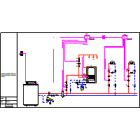 Junkers - Boiler standing Suprapur KBR - KBR_FW200_HW_2 c.t._1 x x c.wu._2011_12 dwg