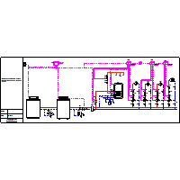 Junkers - Boiler standing Suprapur KBR - 2 x KBR_FW500_HW_3 c.o._1 x x x c.wu._1 c.t_2011_12. dwg