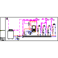 Junkers - Boiler standing Suprapur KBR - KBR_FW500_HW_3 c.o._1 x x x c.wu.1 c.t._2011_12 dwg