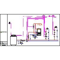 Junkers - Boiler standing Suprapur KBR - KBR_FW500_HW_1 c.o._1 x x x c.wu.1 c.t._2011_12 dwg