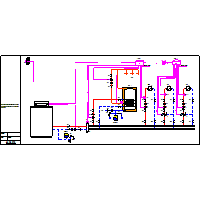 Junkers - Boiler standing Suprapur KBR - KBR_FW500_HW_3 c.o._1 x x c.wu._2011_12 dwg