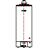 Junkers - Pojemnościowy podgrzewacz c.w.u S 160-1 - przód dwg