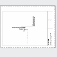 ROCKWOOL Limited - Rockpanel - Detail of outside corner of the wooden structure RETAIL 208 dwg