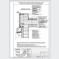 ROCKWOOL Polska sp. z o.o. - Styk ściany z podłogą - Ocieplenie ściany zewnętrznej nadziemia o elewacji z paneli oraz piwnicy i masywnego stropu z podłogą pływającą dwg
