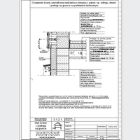 ROCKWOOL Limited - The contact wall and floor - Warming nadziemia external wall of the facade of the panels, for example. Siding, boards and floors, on the ground on a concrete sleeper dwg