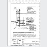 ROCKWOOL Limited - The contact wall and floor - The warming of the outer wall of the cartridge casing and steel floors on the ground for reinforced concrete backing dwg