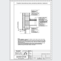 ROCKWOOL Limited - Lintel windows - vertical section - Warming double-layer external wall nadziemia lintel dwg