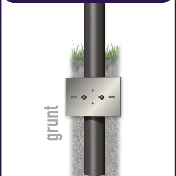 ALUMAST S.A. - Composite poles Eko - The foundation UI (plate U-85K)