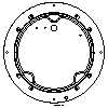 Schréder Polska Sp.z o.o. - Iluminacja TERRA - dół. dxf