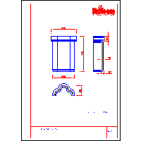 Röben  - Roof gutter basic - Gąsior basic dwg