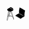 Iker - Chairs - Mannequin Bar Stool dwg