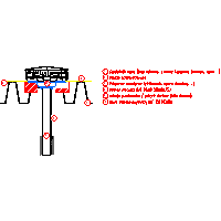 Geberit International AG - Cross-section through the roof light uncooked - Cross-section through the roof light single-skinned. with keyway DAF dwg