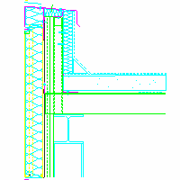 Benchmark Façades Poland - Designwall Matrix (Designwall Series) - 8.01 Parapet dwg