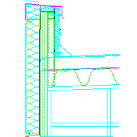 Benchmark Façades Poland - Designwall Matrix (Designwall Series) - 10.01 Parapet dwg