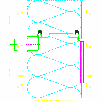 Benchmark Façades Poland - Designwall Matrix (Designwall Series) - Lock disc dwg