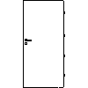 INVADO Sp. z o.o. - Doors Sonus 1 size 90 - Front view dwg