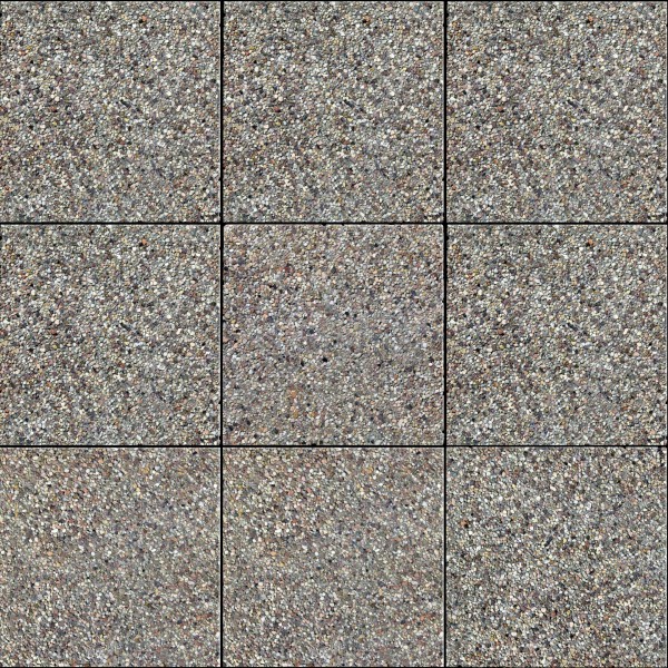 Pavement tile washed boulders 30x30 0,96x0,96m