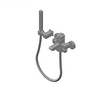 Deante Sp. J. - Cubic Wall mounted shower mixer BDD 011M - 3ds 3ds