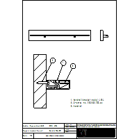 Q-railing UK - Square Line 40x10 for walls - 4134-001_Square Line_40x10_for_wall_ENG-dxf dxf