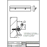 Q-railing UK - D line for wall - 9036-002_d line_Handrail_Bracket_Wall_mount_DE dwg