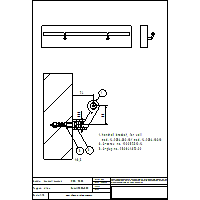 Q-railing Polska - d line for wall - 9036-002_d line_Handrail_Bracket_Wall_mount_ENG dwg