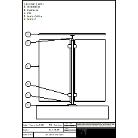 Q-railing UK - Baluster railing systems Line Square 60x30 - 06-001_Square Line 60x30_infill_Glass Clamp_DE-dxf dxf