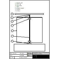 Q-railing Polska - Baluster railing systems Linear Line - 08-001_Linear Line_infill_Spider_ENG-dxf dxf