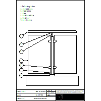 Q-railing UK - Baluster railing systems Q-line - 01-004_Q-line_infill_glassclamp_DE-dxf dxf