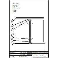 Q-railing UK - Baluster railing systems Q-line - 01-004_Q-line_infill_glassclamp_ENG-dxf dxf