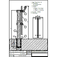 Q-railing UK - Baluster railing systems d line - 9056-001_d line_Spigot_Fixing_Glass_Link_top_mount_DE-dxf dxf