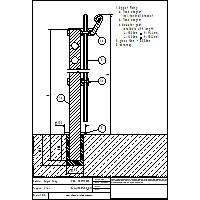 Q-railing UK - Baluster railing systems d line - 905X-001_d line_Spigot_Fixing_top_mount_ENG-dxf dxf