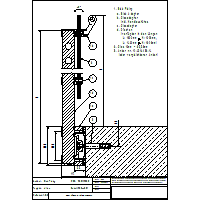 Q-railing UK - Baluster railing systems d line - 906X-001_d line_Blok_Fixing_fascia_mount_DE dwg