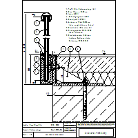 Q-railing UK - Easy Glass Slim - 6905-004_Easy_Glass_Slim_fascia mount_DE dwg