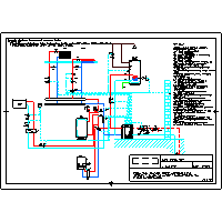 Dimplex - Ground source heat pumps SI (H) - 01 011 SI (H) bivalent system (boiler on c.o, c.w.u, pool), 2 heating circuits, c.w.u pool dwg